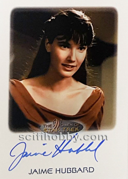 Jaime Hubbard as Salia Autograph card