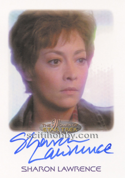 Sharon Lawrence as Amelia Earhart Autograph card