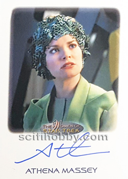 Athena Massey as Jessen Autograph card