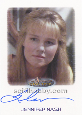 Jennifer Nash as Navaar Autograph card