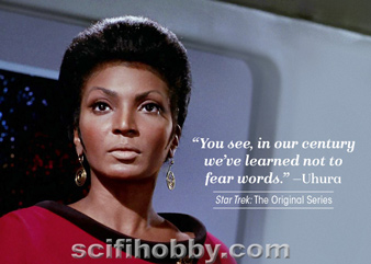 Uhura Quotable Women of Star Trek