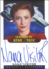 Nana Visitor Star Trek Legends Autograph Card image