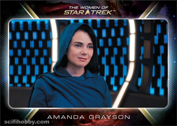 Amanda Grayson 2010 Women of Star Trek Base Expansion card