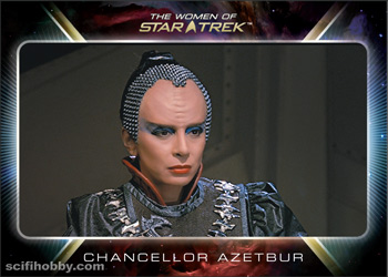 Azetbur 2010 Women of Star Trek Base Expansion card