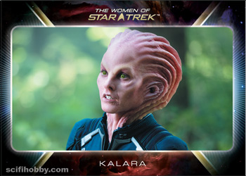 Kalara 2010 Women of Star Trek Base Expansion card