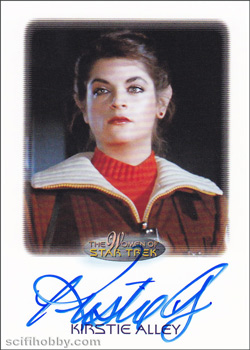 Kirstie Alley Autograph card