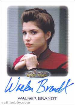 Walker Brandt Autograph card