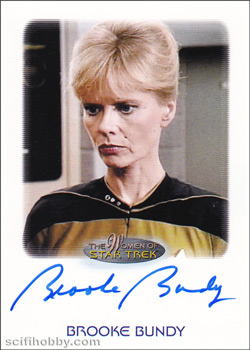 Brooke Bundy Autograph card