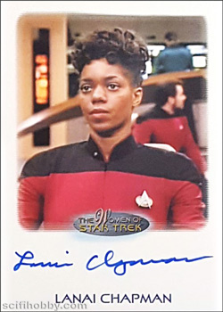 Lanai Chapman Autograph card