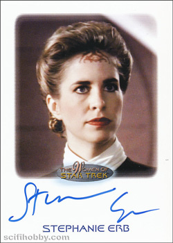Stephanie Erb Autograph card