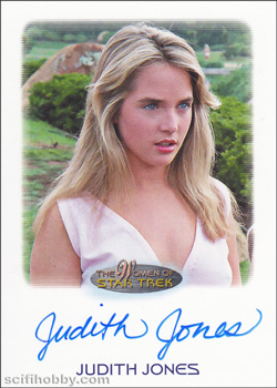 Judith Jones Autograph card