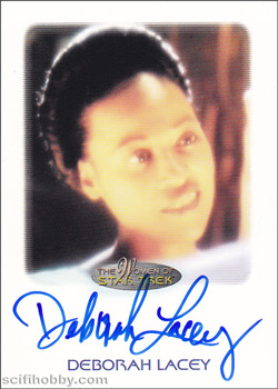 Deborah Lacey Autograph card