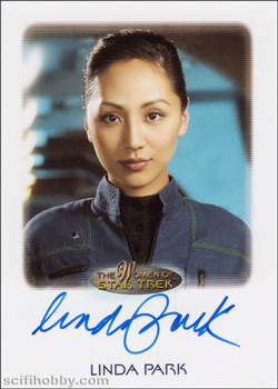 Linda Park Autograph card