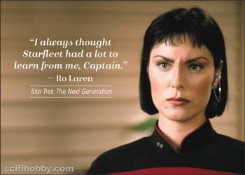 Ro Laren Quotable Women of Star Trek Expansion card