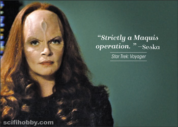 Seska Quotable Women of Star Trek Expansion card