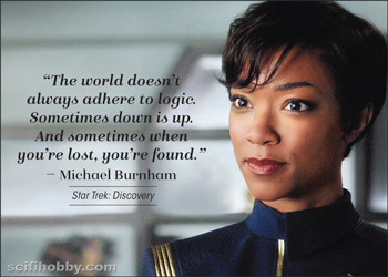 Michael Burnham Quotable Women of Star Trek Expansion card
