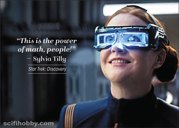 Sylvia Tilly Quotable Women of Star Trek Expansion card