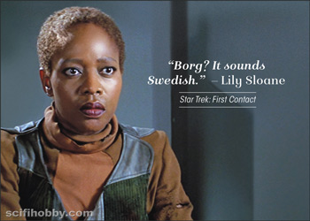 Lily Sloane Quotable Women of Star Trek Expansion card
