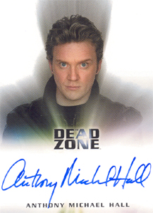 Anthony Michael Hall as Johnny Smith Autograph card