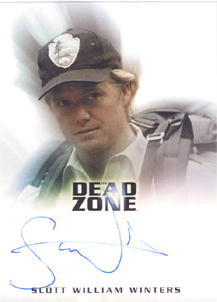 Scott William Winters as Ranger Randy Turman Autograph card