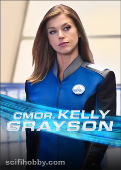 Commander Kelly Grayson Bridge Crew card
