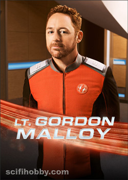 Lieutenant Gordon Malloy Bridge Crew card