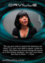 The Orville Season One Trading Cards