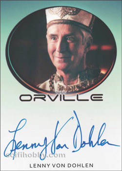 Lenny Von Dohlen as Valondis Autograph card