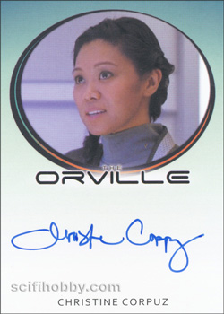 Christine Corpuz as Dr. Janice Lee Autograph card
