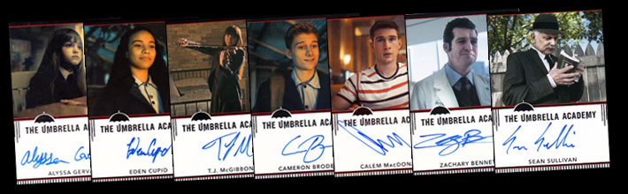Autograph Cards signed by Sullivan, MacDonald, McGibbon, Gervasi, Brodeur, Bennett and Cupid