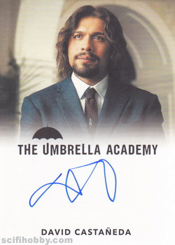 David Castaneda as Diego Hargreeves Autograph card