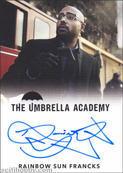 Rainbow Francks as Detective Chuck Beamen Autograph card
