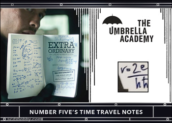 Number Five's Time Travel Calculation Notes Relics card