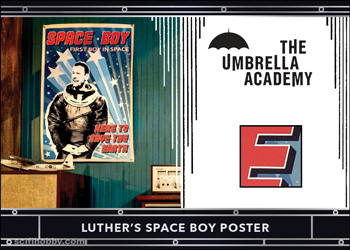 Luther's Space Boy Poster Relics card
