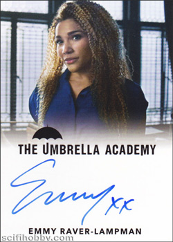 Emmy Raver-Lampman as Allison Hargreeves Autograph card