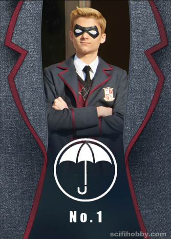 Number One / Luther Then and Now Umbrella Academy card
