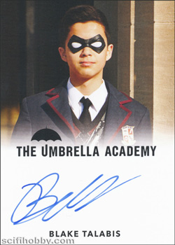 Blake Talabis as Young Diego Autograph card