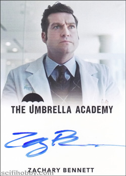 Zachary Bennett as Lance Biggs Autograph card