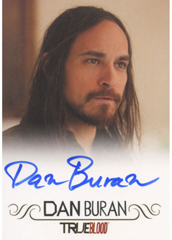 Dan Buran as Marcus Bozeman Autograph card