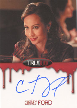 Courtney Ford as Portia Autograph card