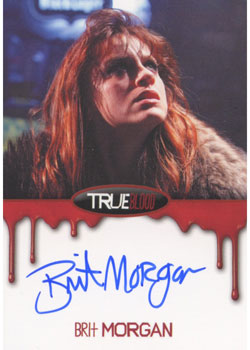Brit Morgan as Debbie Pelt Autograph card