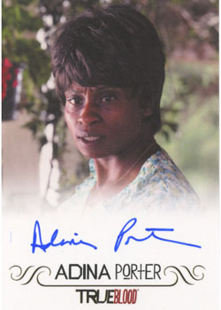 Adina Porter as Lettie May Thornton Autograph card