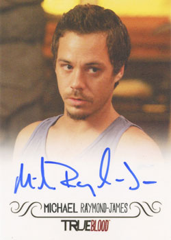 Michael Raymond James as Rene Lenier Autograph card