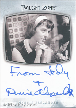 Denise Alexander - Quantity Range: 200-300 Autograph card