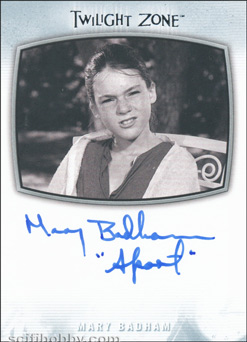 Mary Badham - Quantity Range: 200-300 Autograph card