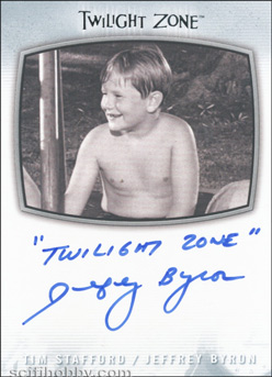 Jeffrey Byron - Quantity Range: 150-175 Autograph card