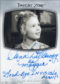 Dana Dillaway - Quantity Range: 25-50 Autograph card