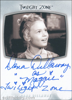 Dana Dillaway - Quantity Range: 10-25 Autograph card