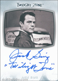 Jack Ging - Quantity Range: 50-75 Autograph card