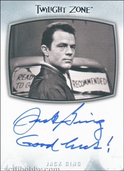 Jack Ging - Quantity Range: 25-50 Autograph card